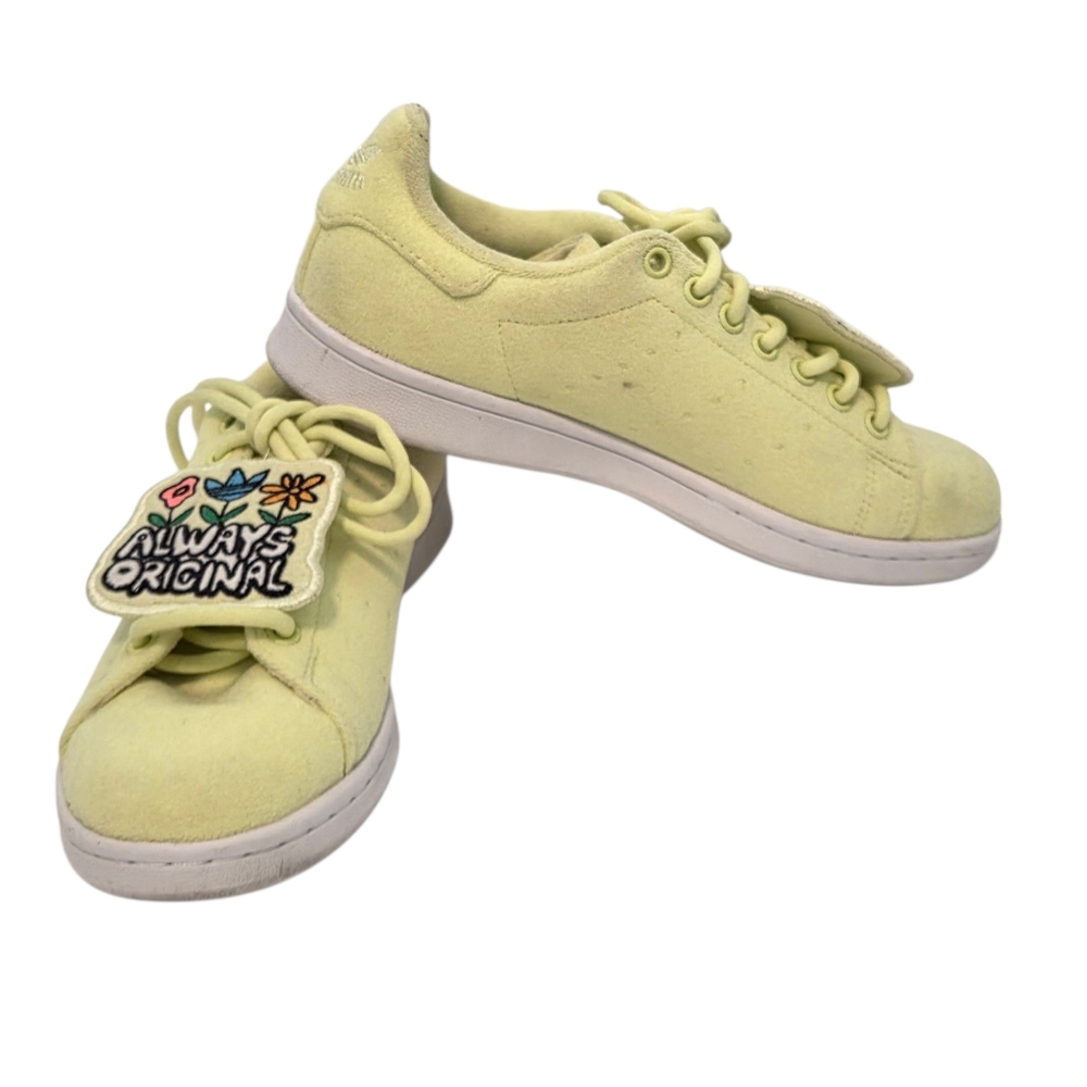 Adidas Stan Smith Always Original Yellow Floral Sneakers Women’s Sz 7